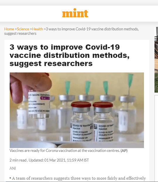 3 ways to improve Covid-19 vaccine distribution methods, suggest researchers