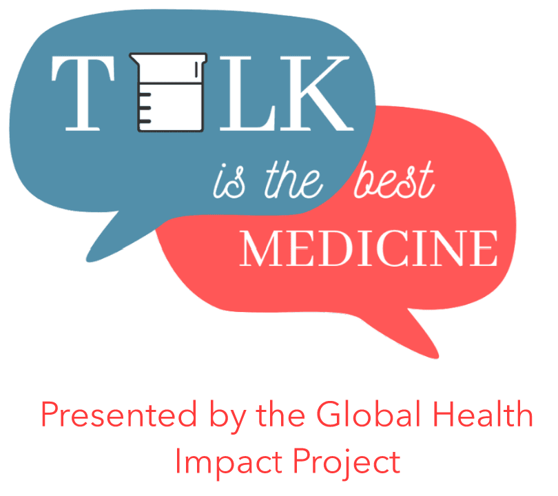 Talk is the best medicine podcast cover