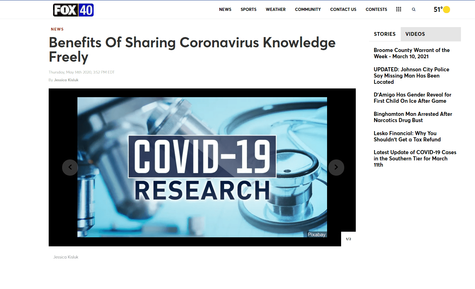 Benefits Of Sharing Coronavirus Knowledge Freely