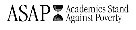 Academics Stand Against Poverty