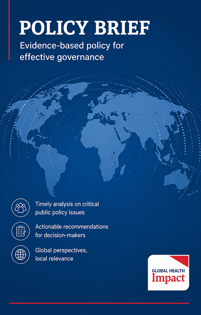 Policy Brief: Evidence-Based Policy for Effective Governance